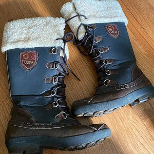 UGG Navy Waterproof Boots